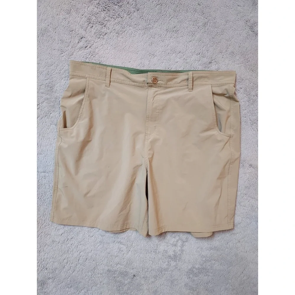 Free Fly Shorts Mens 38 Chino Casual Preppy Performance Stretch Fishing Casual - Picture 2 of 10